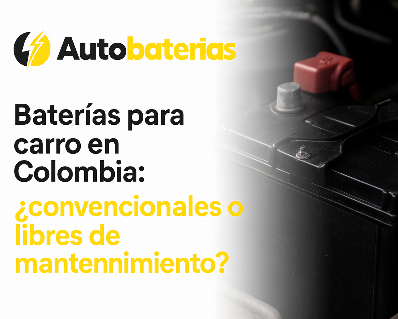 Baterías para carro en Colombia: ¿convencionales o libres de mantenimiento?