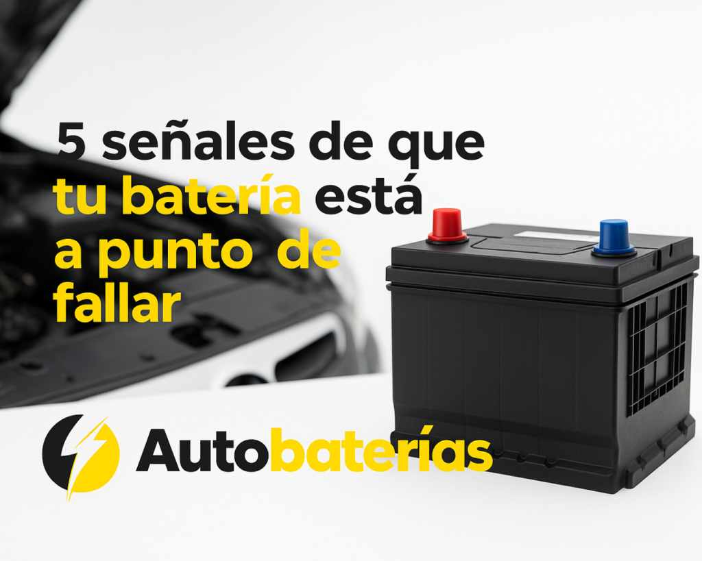 5 señales de que tu batería está a punto de fallar