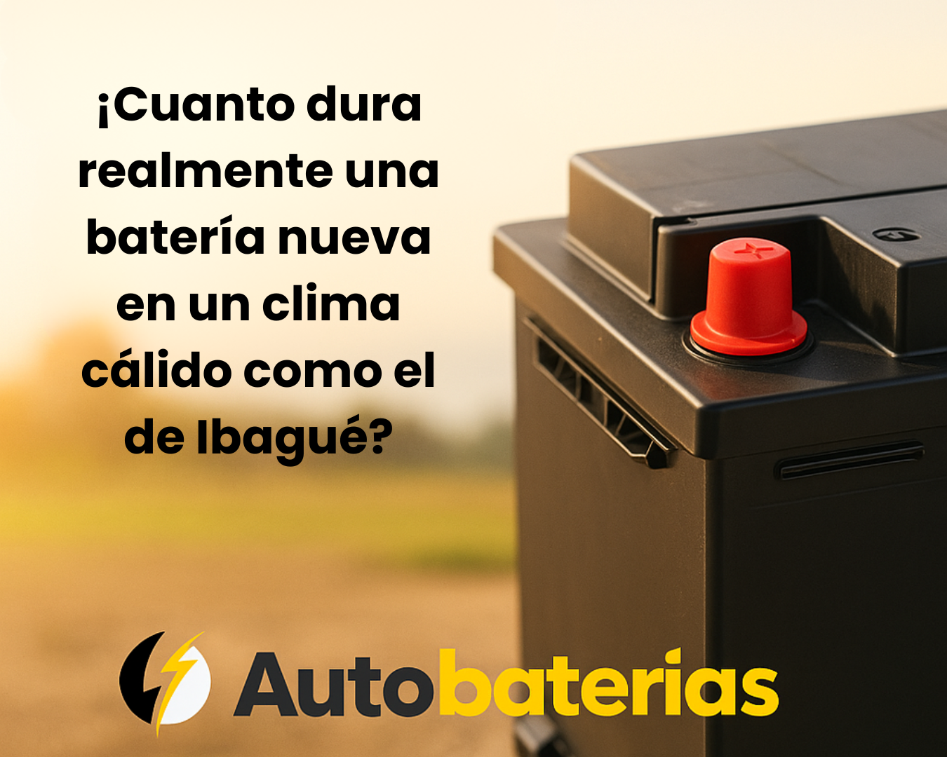 ¿Cuánto dura realmente una batería nueva en clima cálido como el de Ibagué?