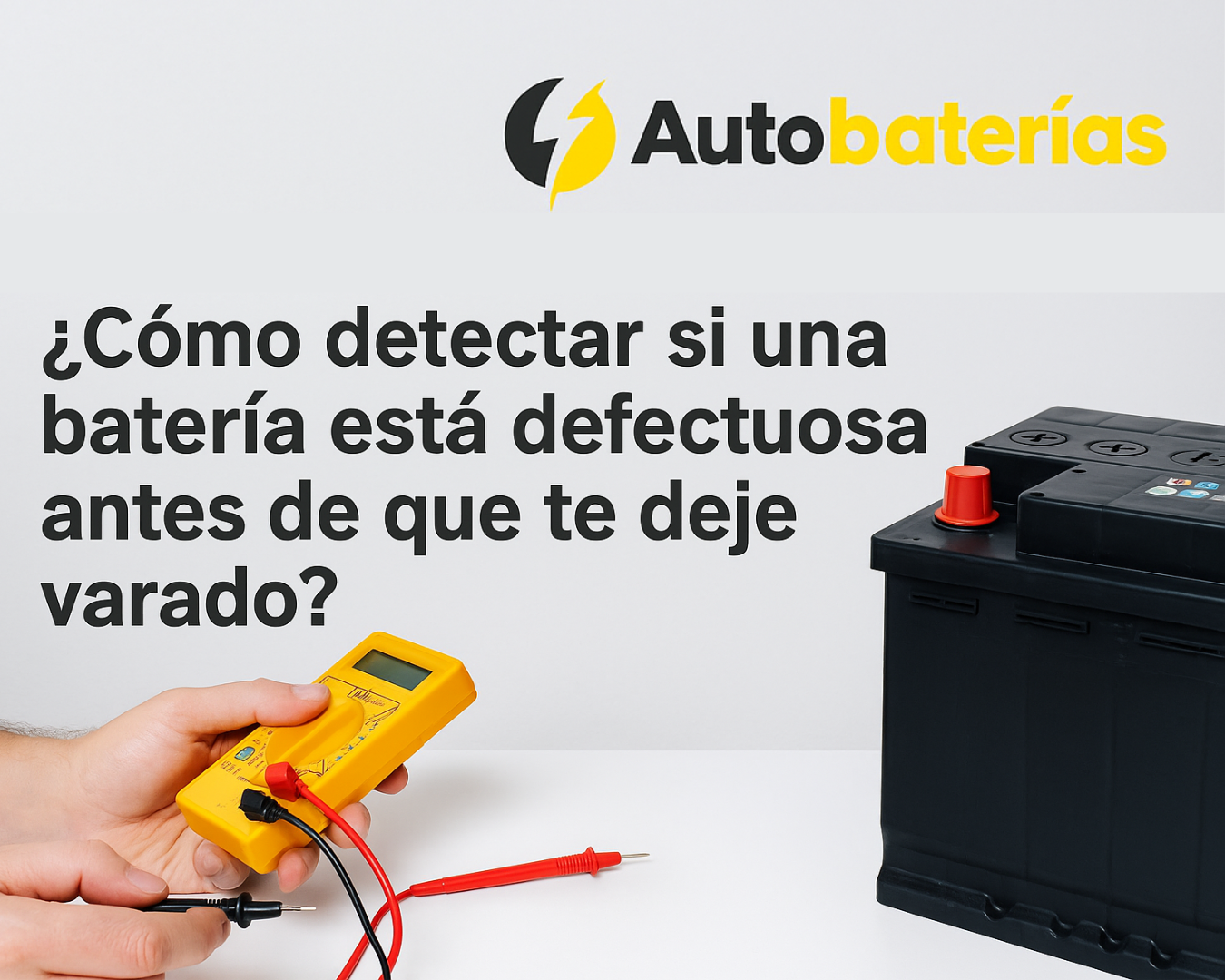 Cómo detectar si una batería está defectuosa antes de que te deje varado