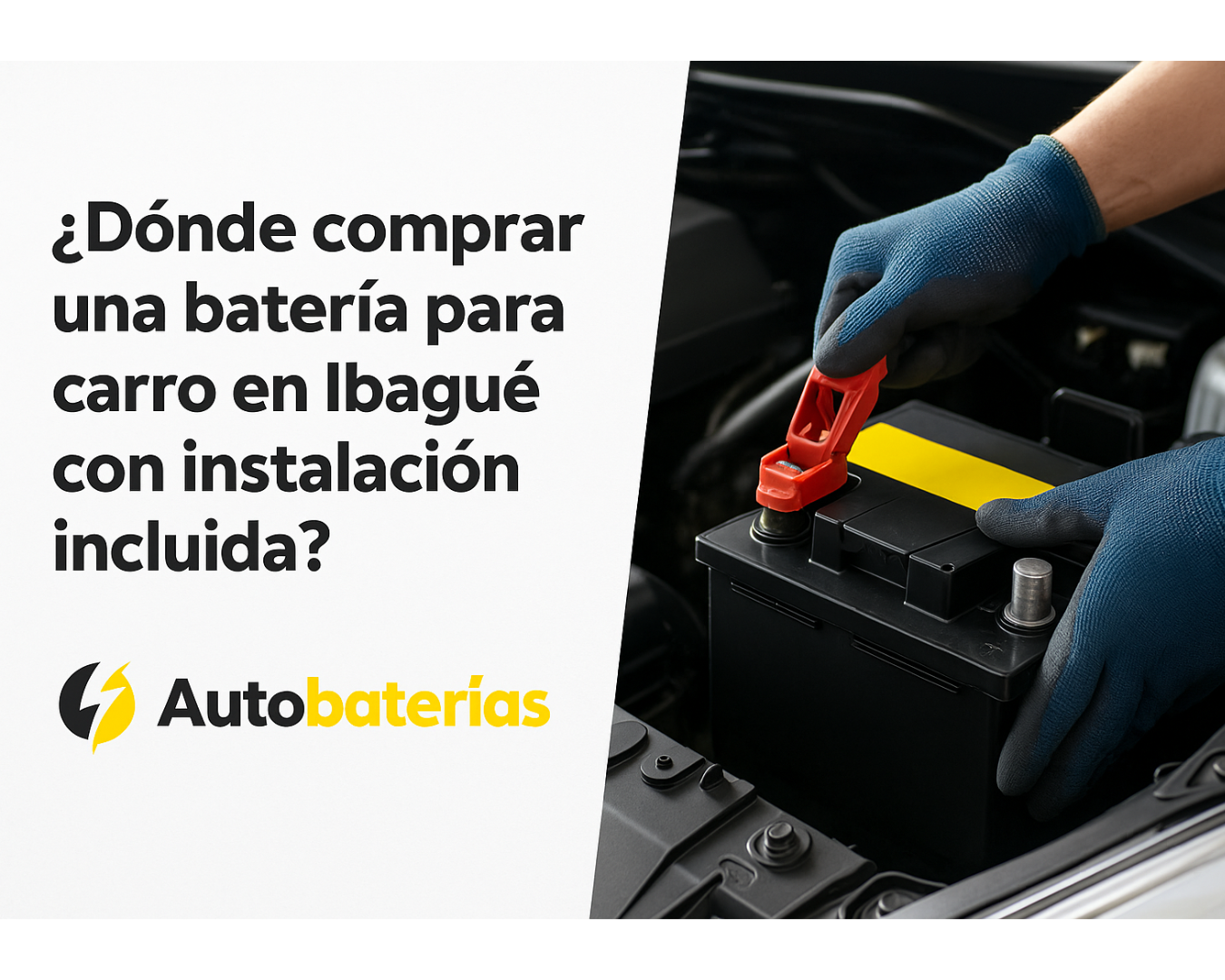 ¿Dónde comprar una batería para carro en Ibagué con instalación incluida?