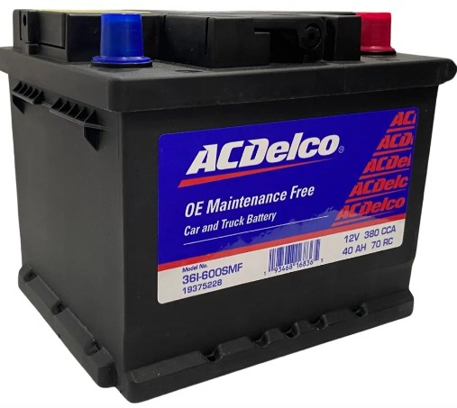 BATERIA ACDELCO 36I 600 ECD RED LINE