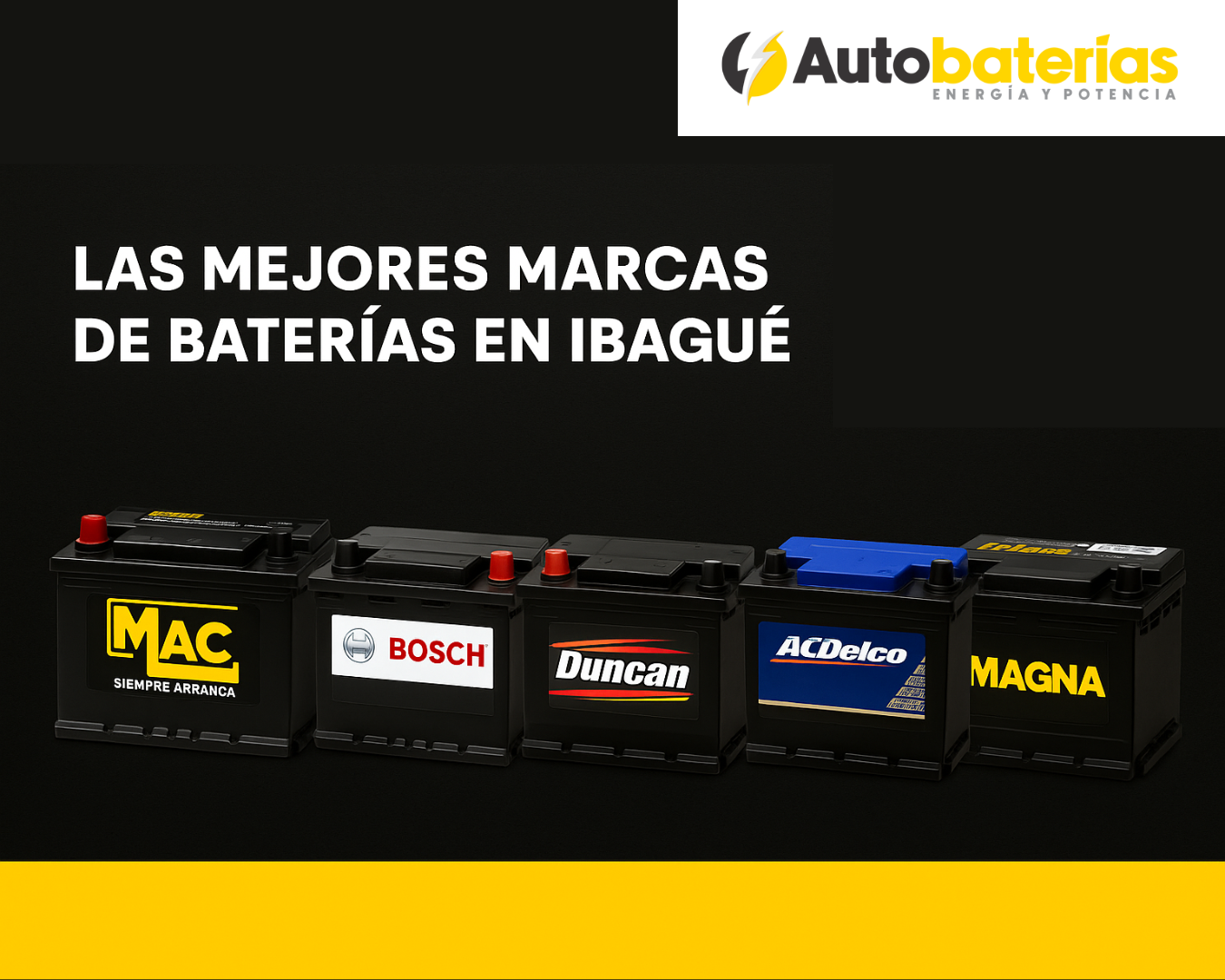 ¿Cuáles son las mejores marcas de baterías en Ibagué? Guía definitiva para elegir la tuya