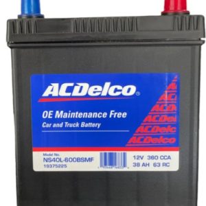 BATERIA ACDELCO NS40L 600 RED LINE